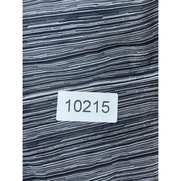 Lululemon Jet Crop Womens 6 Gray Striped Jogger Pants Elastic Waist Pocket Logo - Picture 9 of 9